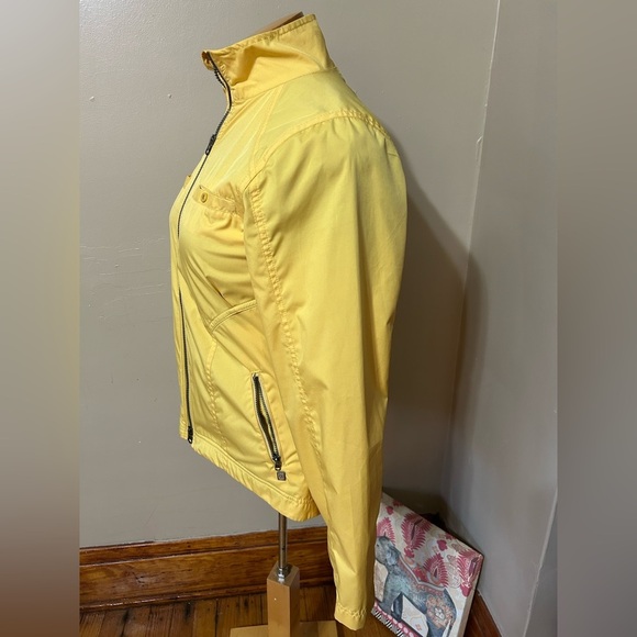 Royal Robbins Windbreaker Jacket Womens Med Yellow Zip Up Lightweight Outdoors - Picture 3 of 11